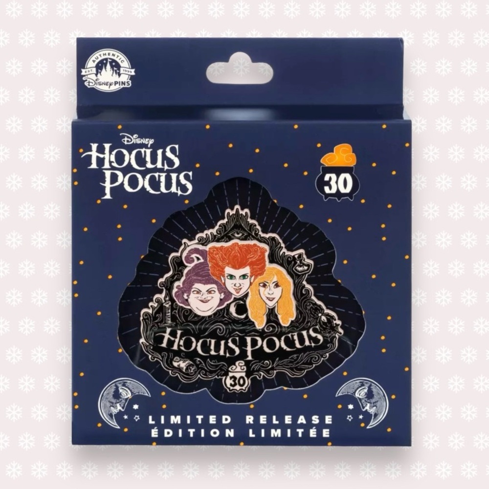 Disney Hocus Pocus 30th Anniversary Jumbo Pin – Limited Release